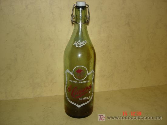 Botellas antiguas: LA CASERA - Foto 1