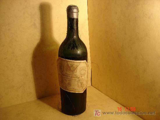 Botellas antiguas: MARQUES DE RISCAL - A&Ntilde;O 1930 - - Foto 1