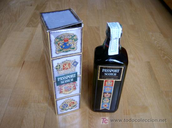 botella passport scotch + caja - antigua - cole - Compra venta en  todocoleccion