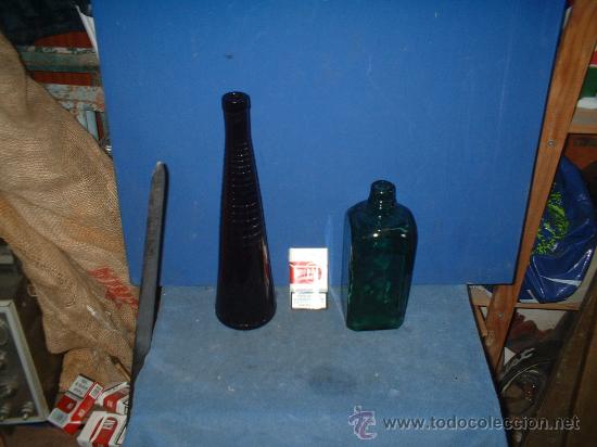 Botellas antiguas: botellas decoracion - Foto 1