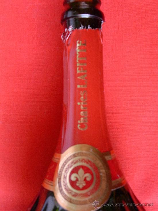 Botellas antiguas: BOTELLA CHAMPAGNE CHARLES LAFITTE - Foto 2