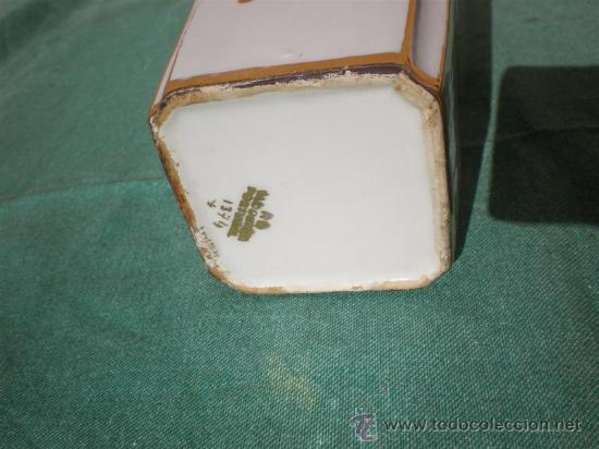 Botellas antiguas: botella de porcelana brandy - Foto 3