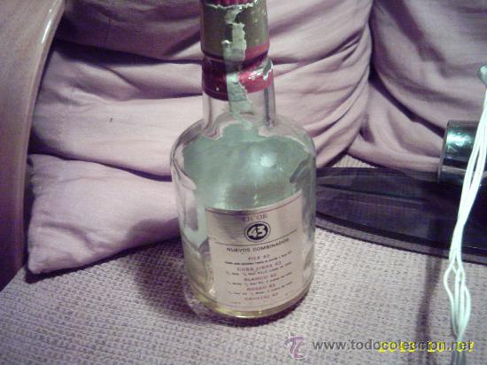 Botellas antiguas: Vieja botella de LICOR 43 - Foto 2