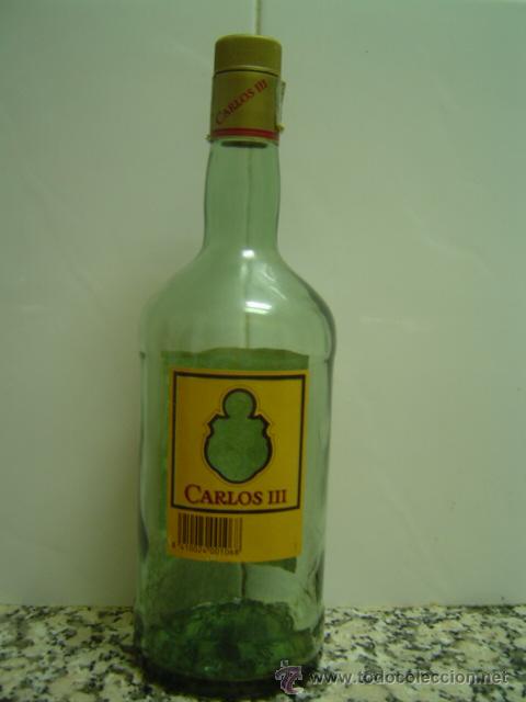 Botellas antiguas: BOTELLA CARLOS  III - Foto 2