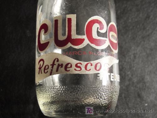 Botellas antiguas: ANTIGUA BOTELLA DE REFRESCO CULCO - Foto 2