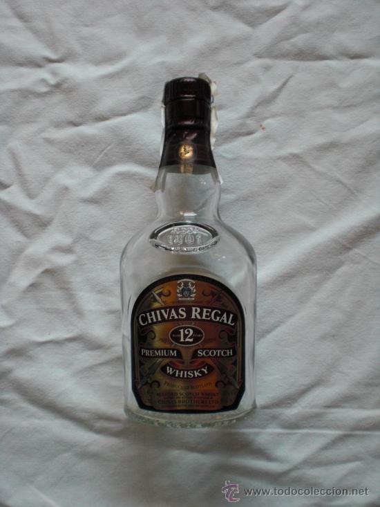 Antique bottles: BOTELLA DE WHISKY CHIVAS REGAL