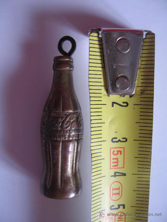 Botellas antiguas: BOTELLITA COCA-COLA MINIATURA - Foto 3