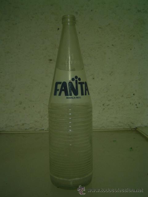 Botellas antiguas: BOTELLA FANTA  1 LITRO - Foto 1