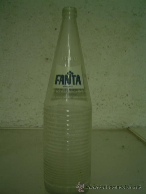 Botellas antiguas: BOTELLA FANTA  1 LITRO - Foto 2
