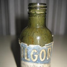 Botellas antiguas: ANTIGUO FRASCO DE CRISTAL, LIMPIAMETALES FULGOR