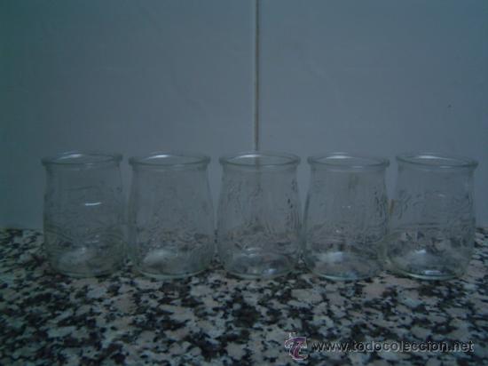 Botellas antiguas: 5 BOTES COLECCION NAVIDAD NESTLE - Foto 1