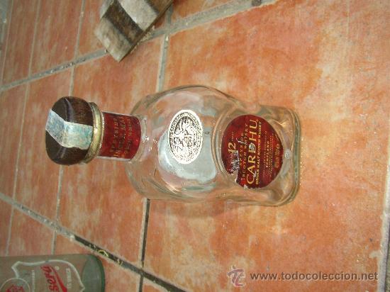 Botellas antiguas: botella vac&iacute;a de whiski - Foto 1