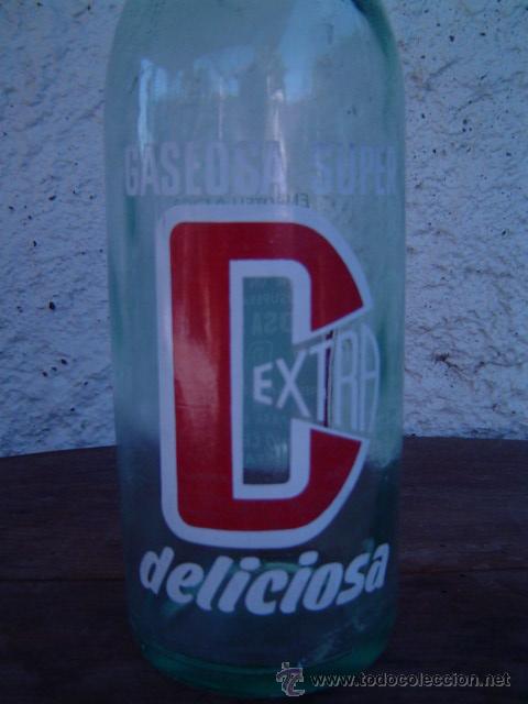 Botellas antiguas: BOTELLA GASEOSA SUPER D - Foto 2