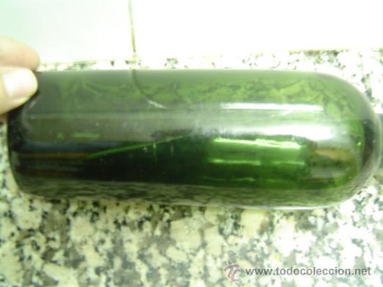 Botellas antiguas: BOTELLA ROM LA INDIANA GRAVADA AL ACIDO - Foto 4