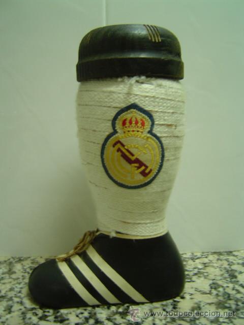 Botellas antiguas: BOTELLA BOTA R. MADRID - Foto 1