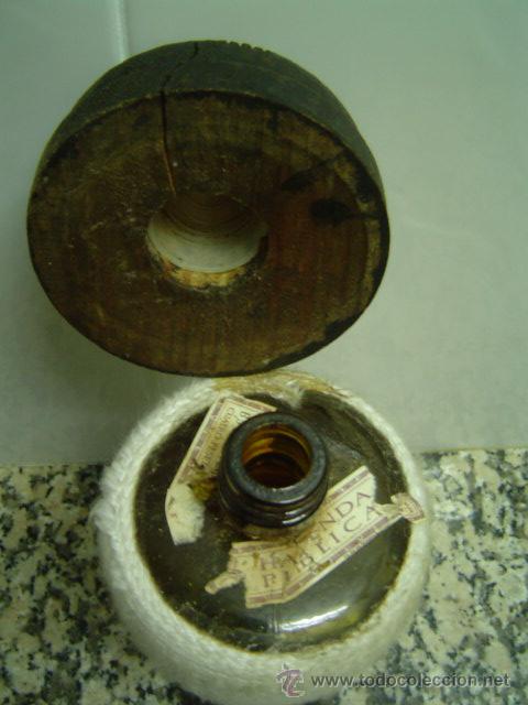 Botellas antiguas: BOTELLA BOTA R. MADRID - Foto 5