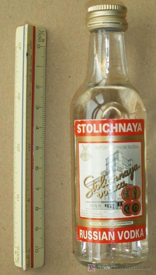 Botellas antiguas: Botella miniatura - Foto 1