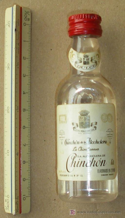 Botellas antiguas: Botella miniatura - Foto 1