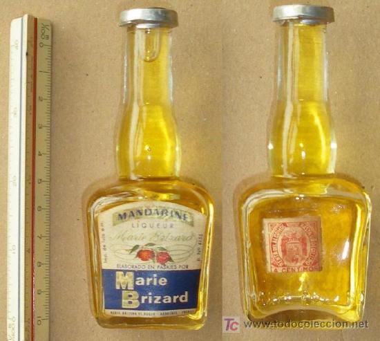 Botellas antiguas: Botella miniatura - Foto 1