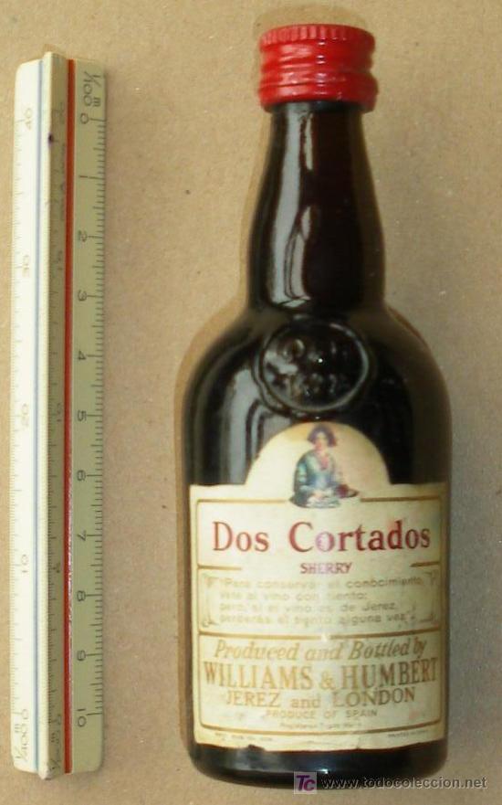 Botellas antiguas: Botella miniatura - Foto 1