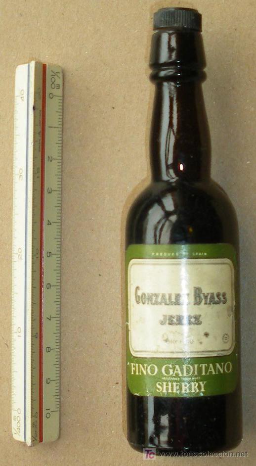 Botellas antiguas: Botella miniatura - Foto 1