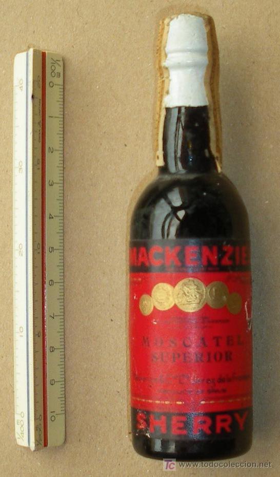 Botellas antiguas: Botella miniatura - Foto 1