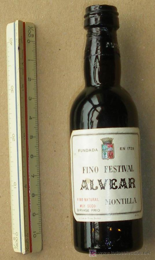 Botellas antiguas: Botella miniatura - Foto 1