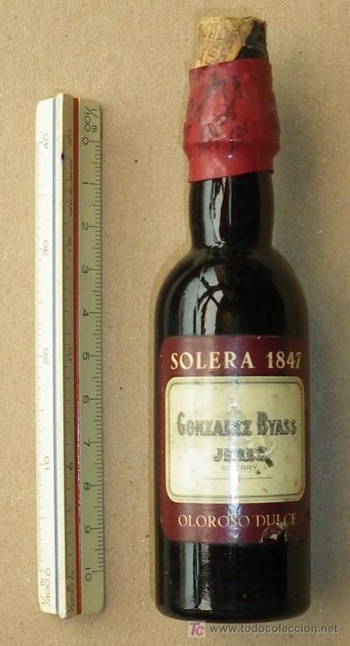 Botellas antiguas: Botella miniatura - Foto 1