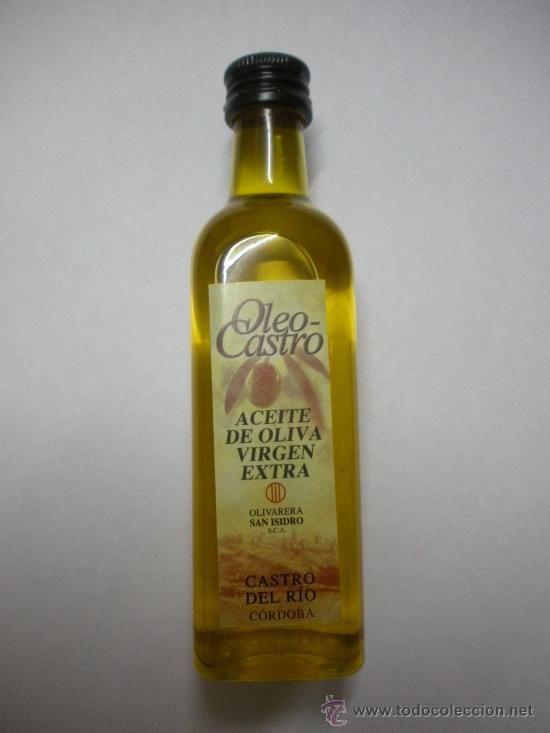 Botellas antiguas: botellita de aceite de oliva 50 cc. - Foto 1