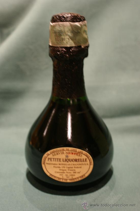 Botellas antiguas: BOTELLA DE MOET CHANDON PETITE LIQUORELLE - Foto 3