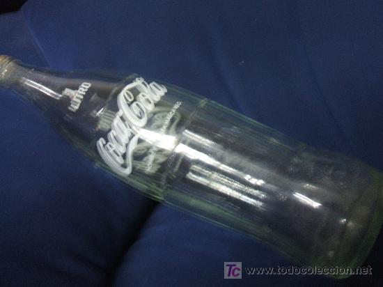 Botellas antiguas: COCA COLA. 1 LITRO. - Foto 2