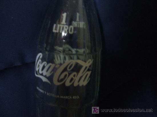 Botellas antiguas: COCA COLA. 1 LITRO. - Foto 3