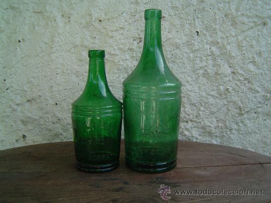 Botellas antiguas: 2 BOTELLA DE MONASTERIO  MONTSERRAT - Foto 1