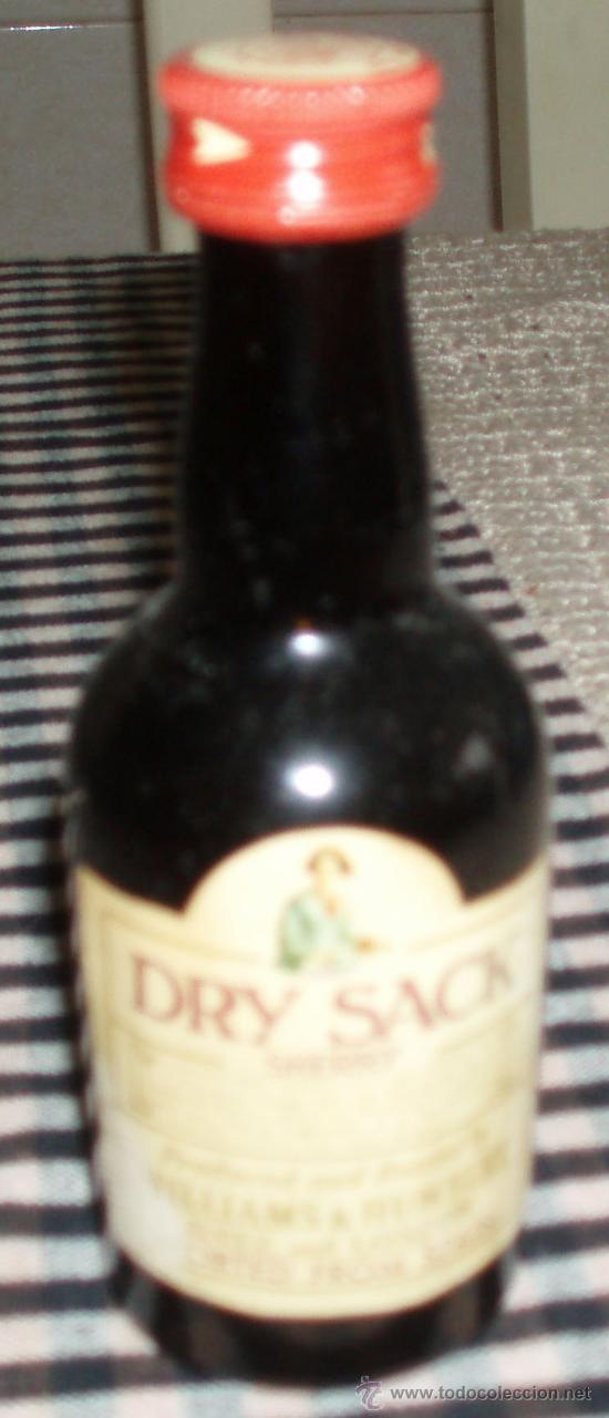 Botellas antiguas: botellin dry sack - Foto 1