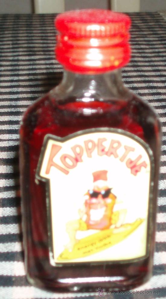 Botellas antiguas: botellin toppertje vodka - Foto 1
