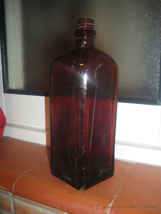 Botellas antiguas: ANTIGUO FRASCO DE BOTICA. - Foto 2