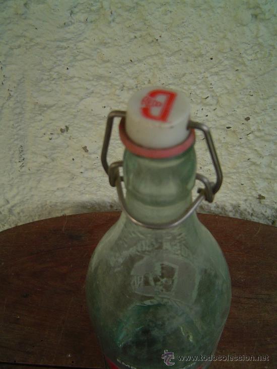 Botellas antiguas: BOTELLA GASEOSA SUPER D EXTRA DELICIOSA - Foto 3