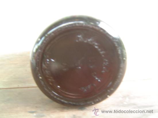 Botellas antiguas: BOTELLA BOBADILLA LETRAS EN RELIEVE - Foto 3