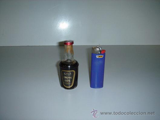 Botellas antiguas: botellin de crema de cafe - Foto 1