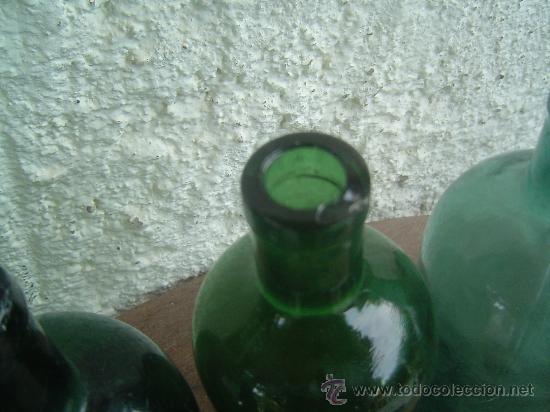 Botellas antiguas: 3 ANTIGUAS BOTELLAS DE LEJIA - Foto 2