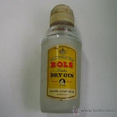 Botellas antiguas: BOTELLA DE SILVER TOP BOLS GINEBRA - LONDON DRY GIN - AMSTERDAM - TARRAGONA
