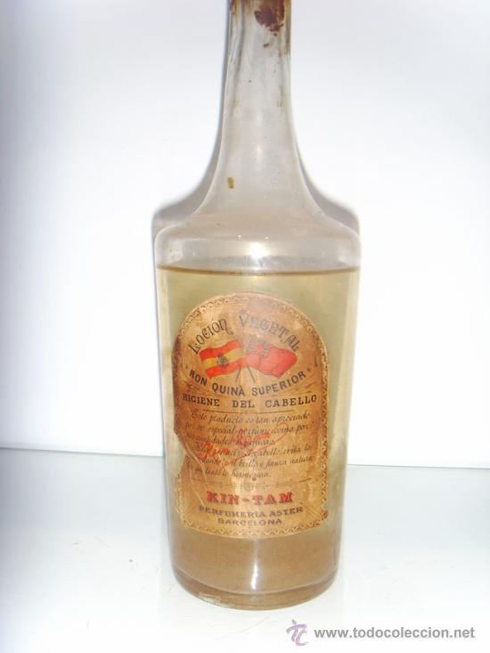 Botellas antiguas: BOTELLA LOCI&Oacute;N - Foto 1