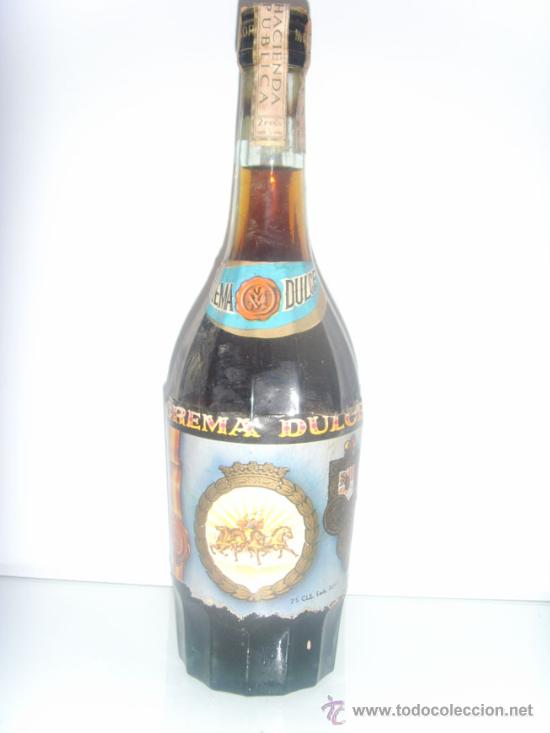 Botellas antiguas: CREMA DULCE - PRECINTO 2 PTS - - Foto 1