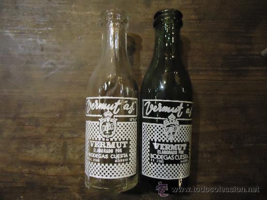 Botellas antiguas: VERMUT AS BOTELLA - Foto 1