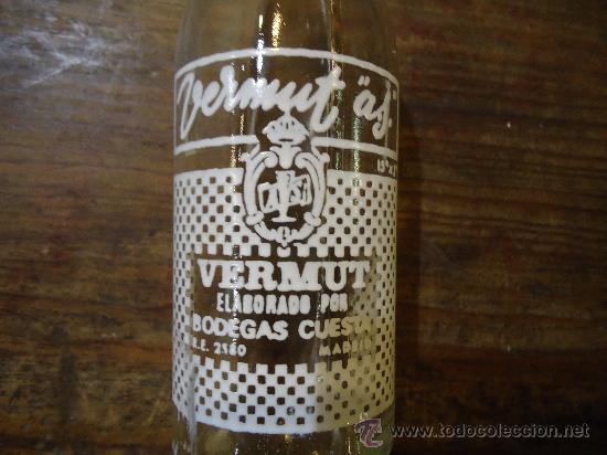 Botellas antiguas: VERMUT AS BOTELLA - Foto 2