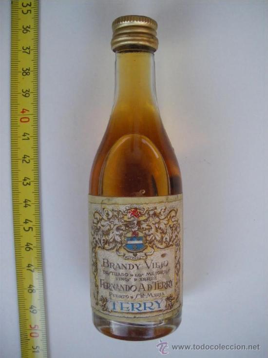 Botellas antiguas: Botella miniatura - Foto 1
