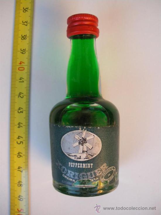 Botellas antiguas: Botella miniatura - Foto 1