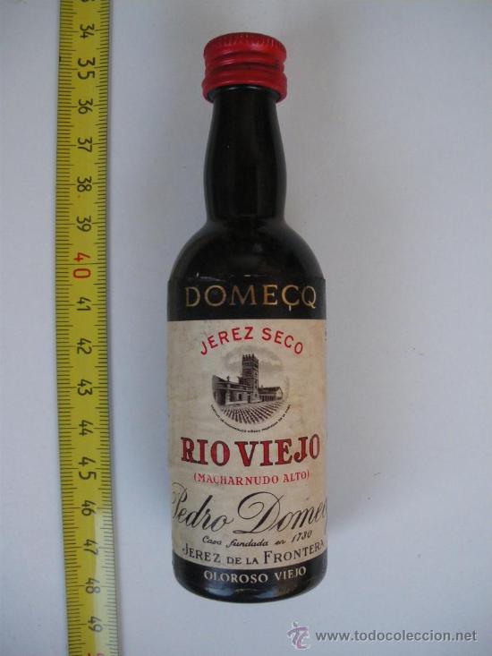 Botellas antiguas: Botella miniatura - Foto 1