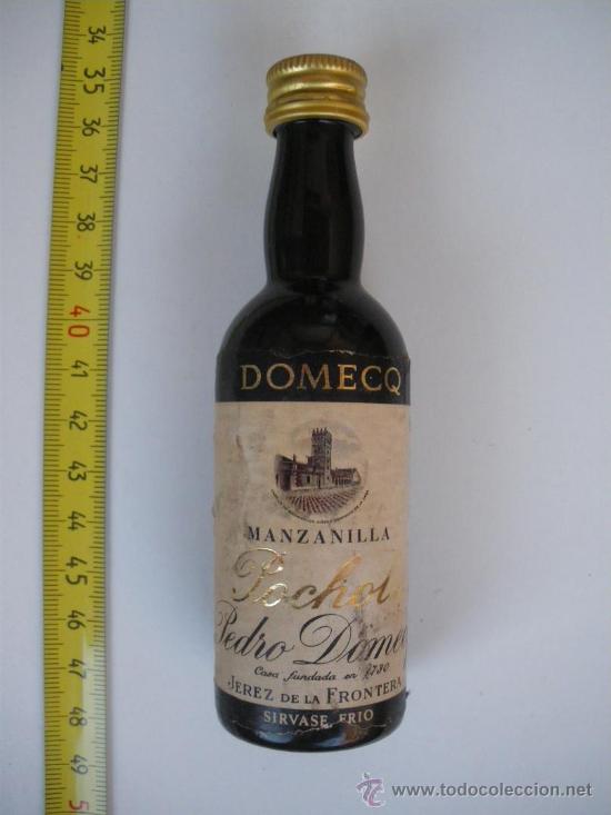 Botellas antiguas: Botella miniatura - Foto 1