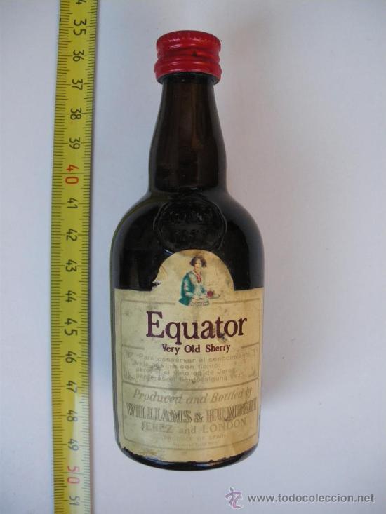 Botellas antiguas: Botella miniatura - Foto 1